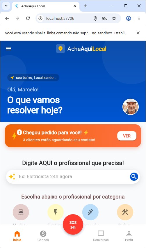 AcheAquiLocal app